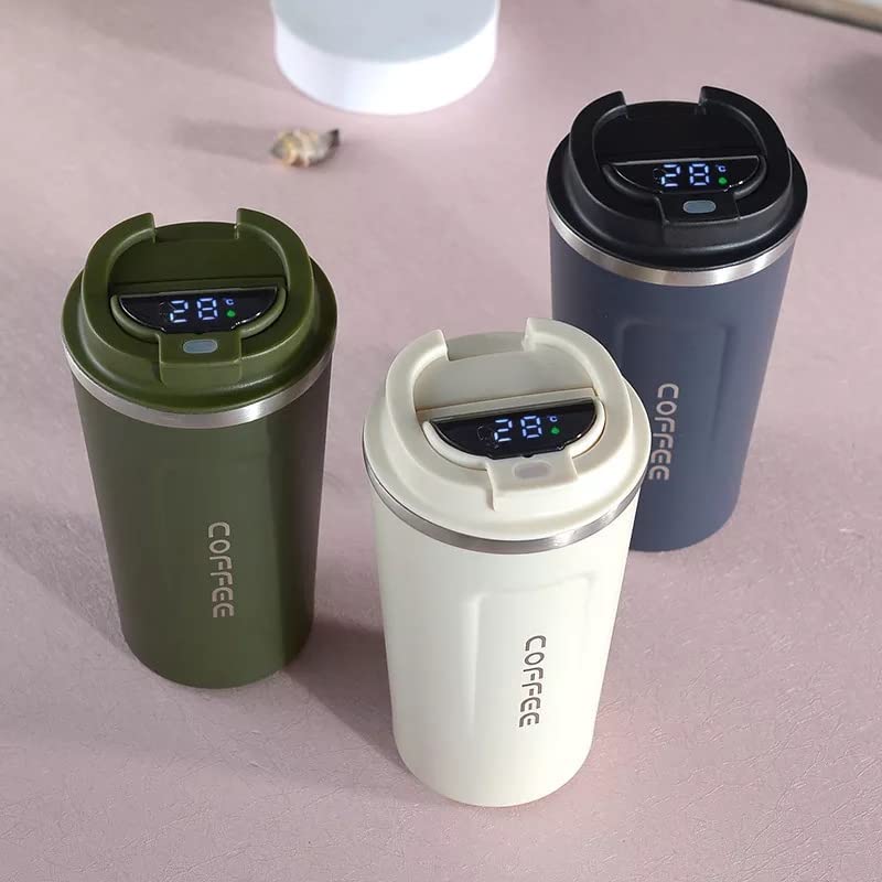 510 ml Insulated Travel Cup/Tumbler With Temperature display(mix color only) - Image 11