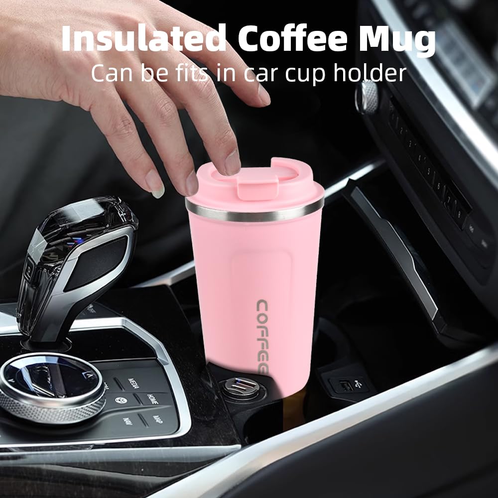 510 ml Insulated Travel Cup/Tumbler With Temperature display(mix color only) - Image 5