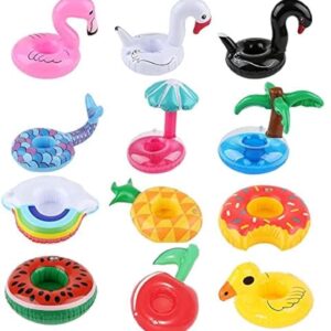Inflatable Pool Party Drink Holder Floats mix (pack of 1)