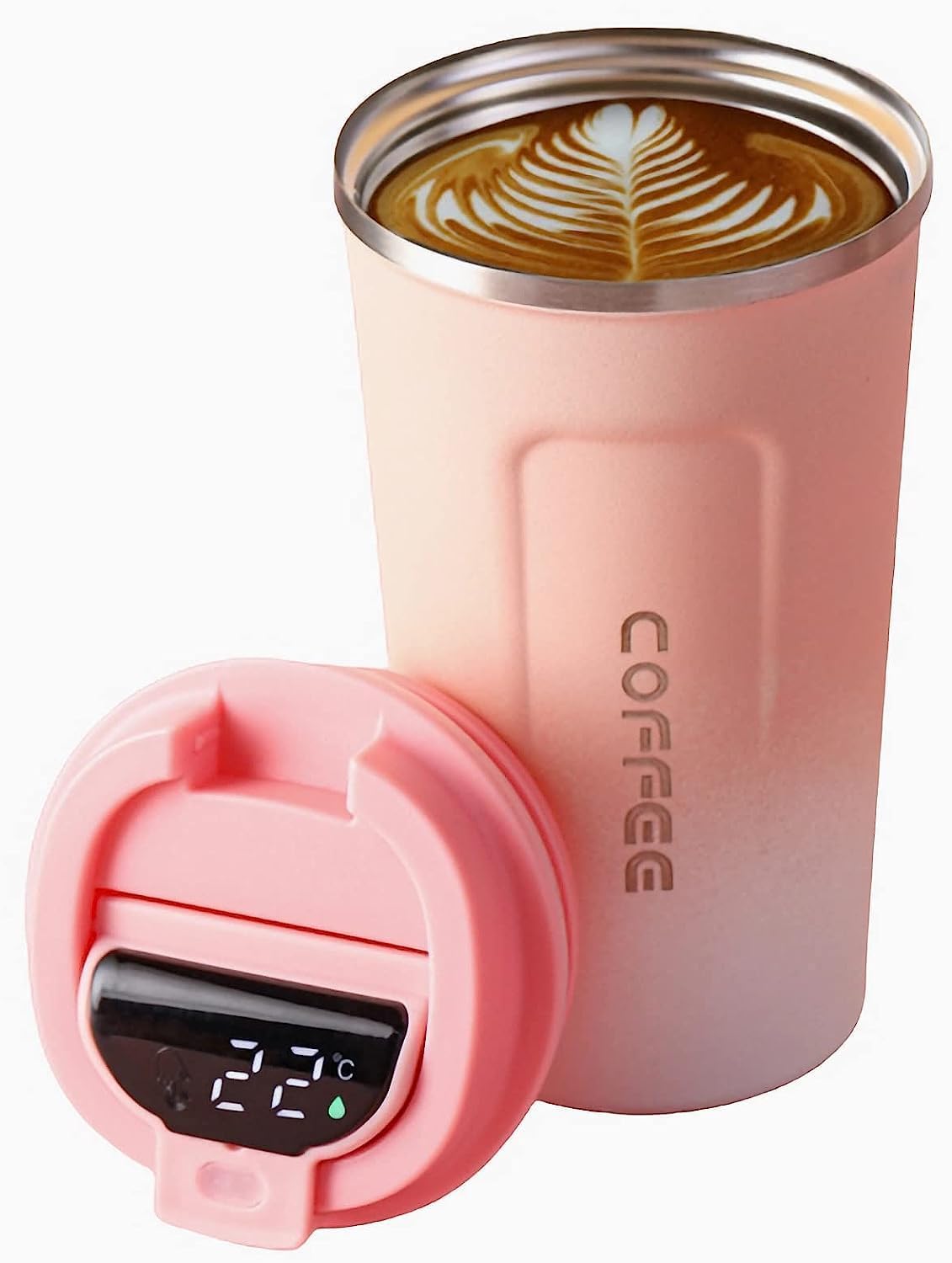 510 ml Insulated Travel Cup/Tumbler With Temperature display(mix color only) - Image 13