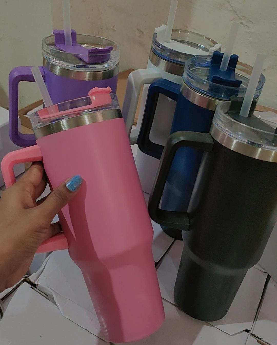 1200 ml Stainless Steel Tumbler(mix color only) - Image 6