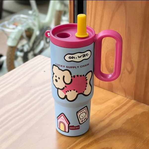 800 ml Cute Cartoon Themes Tumblers (mix color only) - Image 7