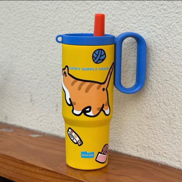 800 ml Cute Cartoon Themes Tumblers (mix color only) - Image 8