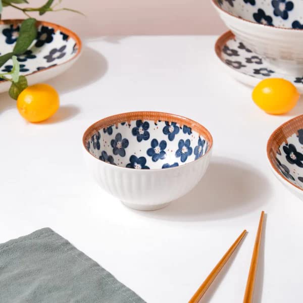 Japanese Style Ceramic Bowls Set of 4 (120 ml each) - Image 7