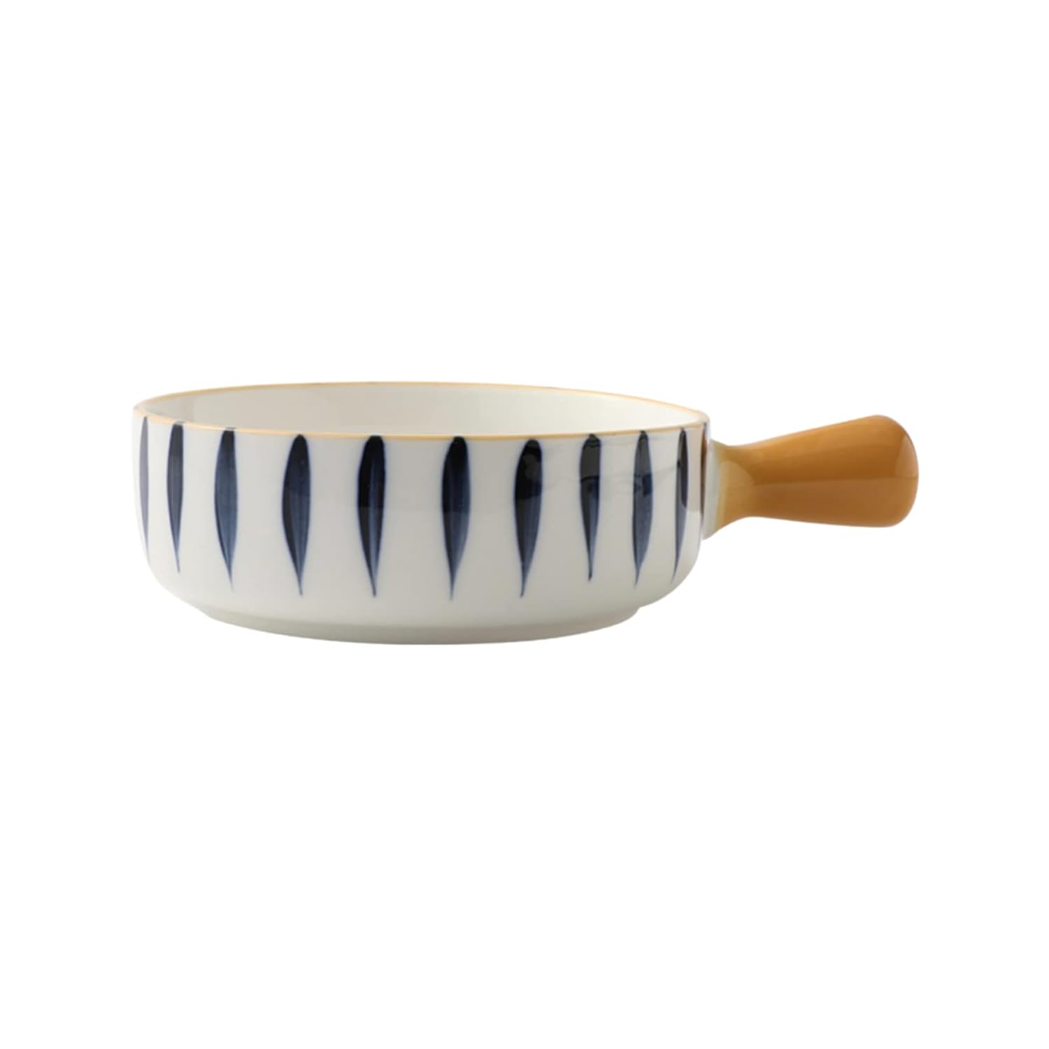 Ceramic Snack & Maggie Bowl with Handle 700 ml - Image 5