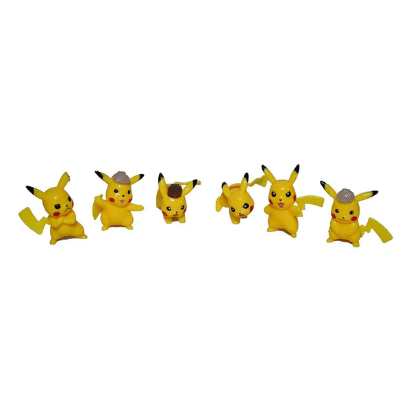 ABS Plastic Pikachu Action Figures (Set of 6) - Image 5
