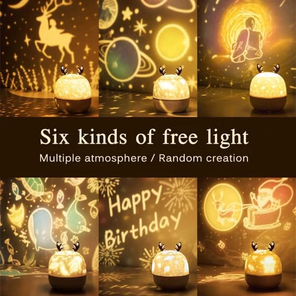 Deer Star Night Light Projector for Kids - Image 5