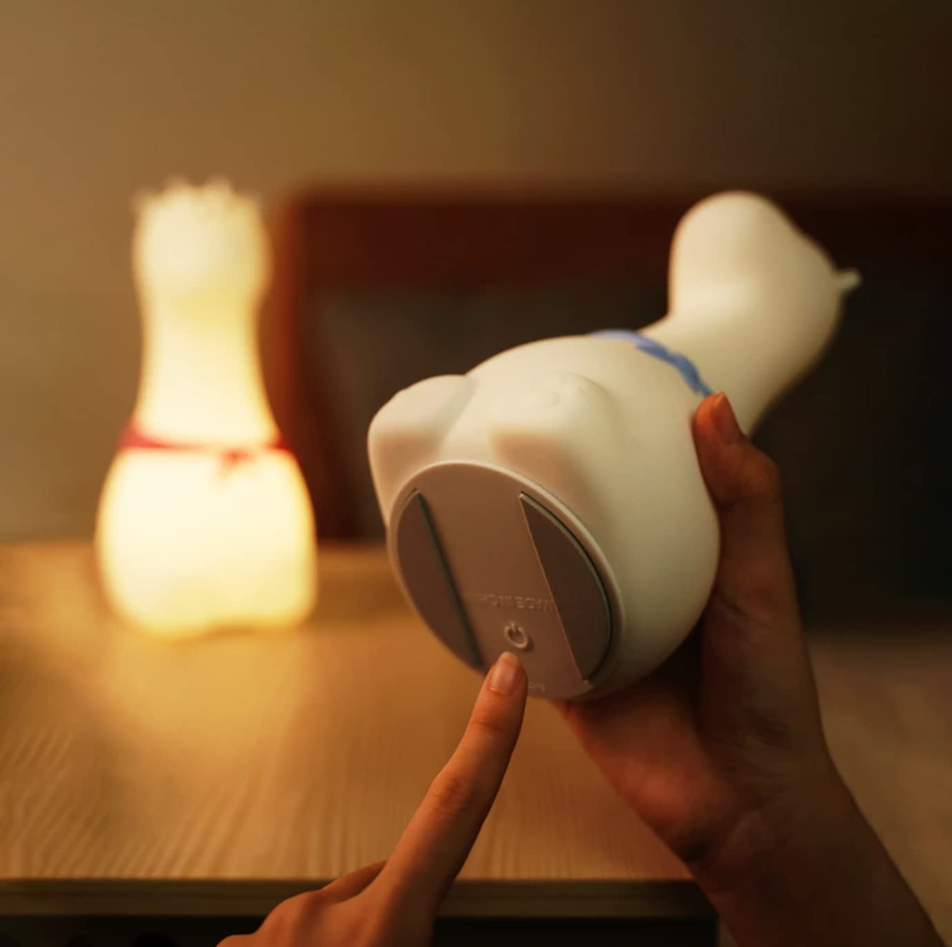 Silicone Rechargeable Giraffe night Lamps for kids Multicolor - Image 2