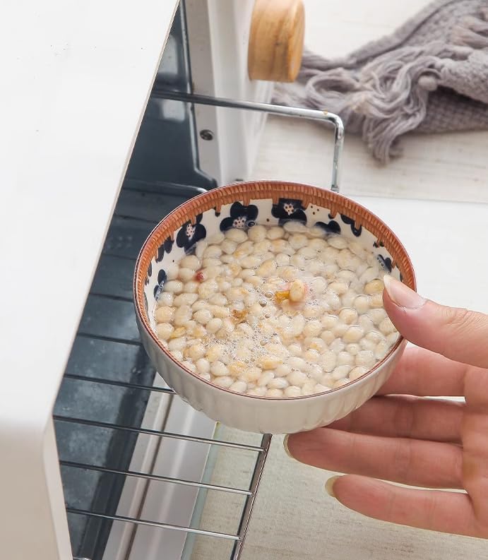 Japanese Style Ceramic Bowls Set of 4 (120 ml each) - Image 3