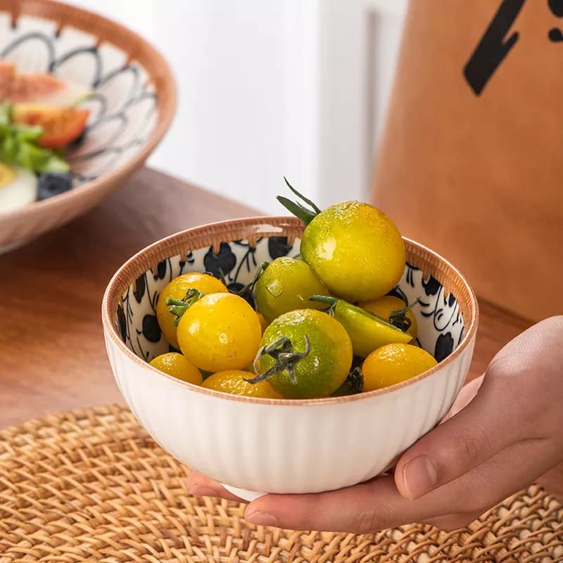 Japanese Style Ceramic Bowls Set of 4 (120 ml each) - Image 9
