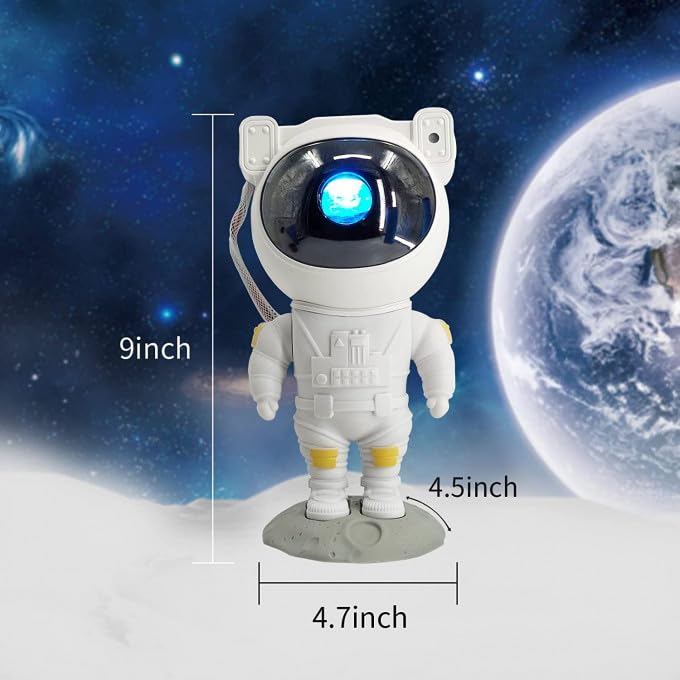 Astronaut Galaxy Projector with Remote Control - 360° Adjustable - Image 6