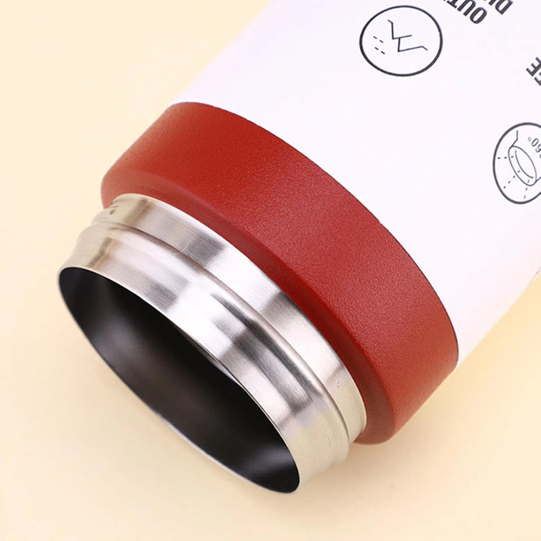 Korea Style Cute Portable Bottle 480 ml Stainless Steel(mix color only) - Image 8