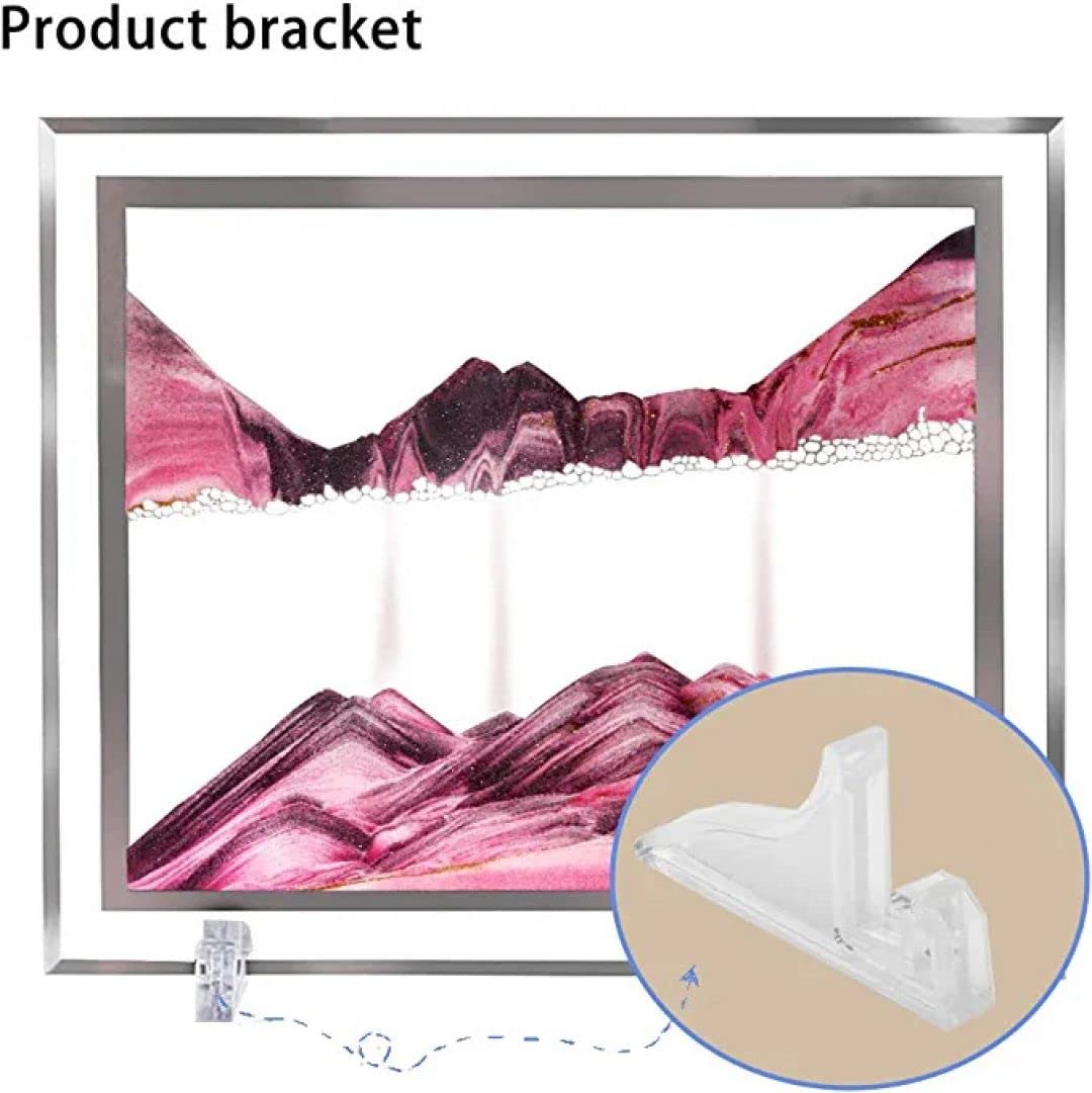 3D Moving Sand Art Picture Glass Liquid Painting(12 inch random color only) - Image 3