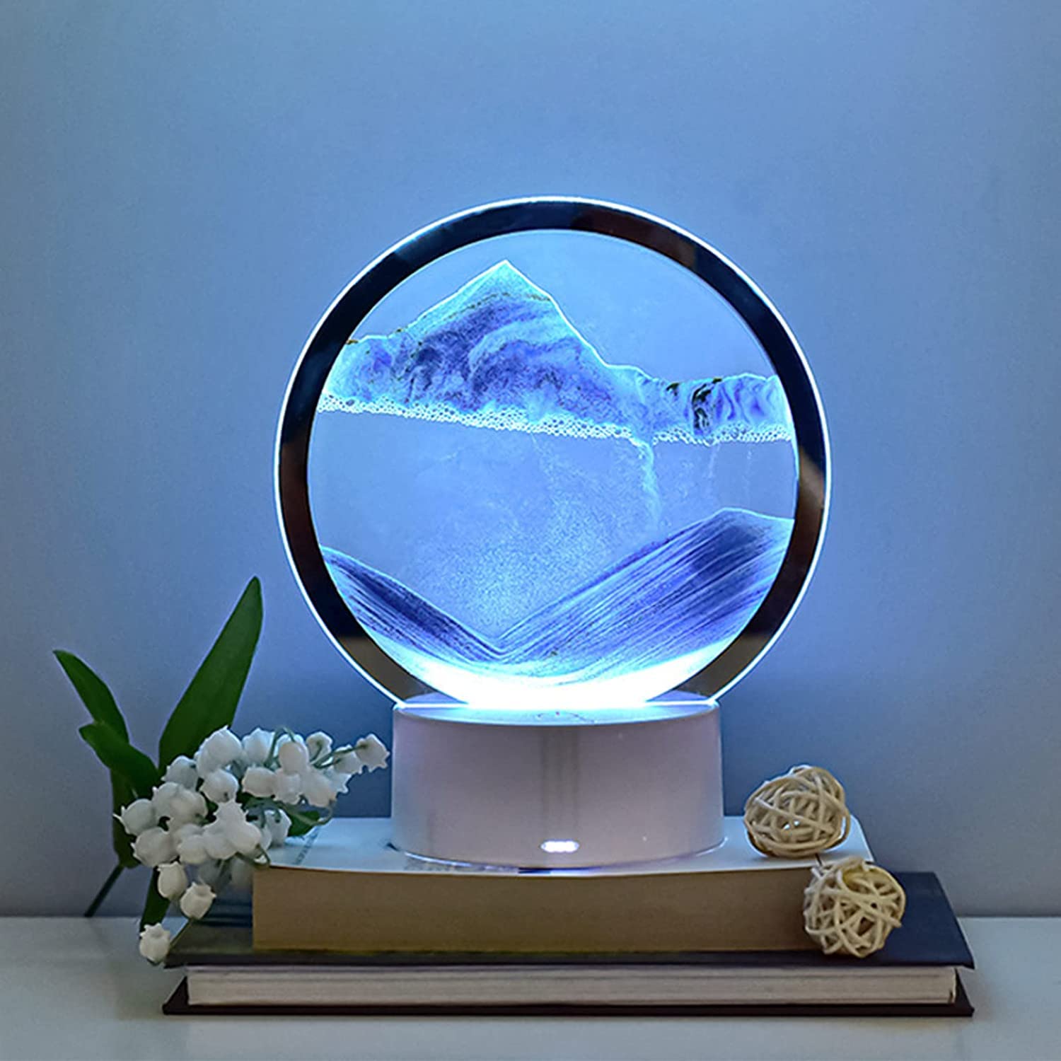 3D Deep Sea Sandscape with multicolor changing light (7 inch mix color only) - Image 3