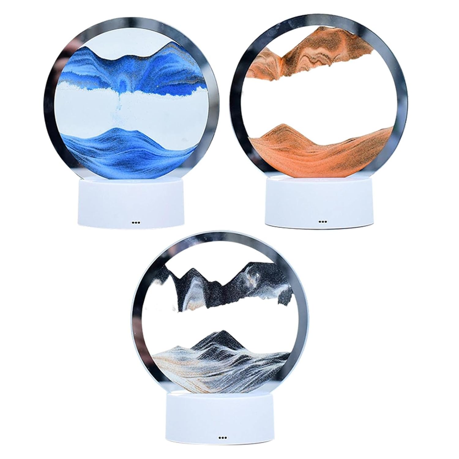 3D Deep Sea Sandscape with multicolor changing light (7 inch mix color only) - Image 5