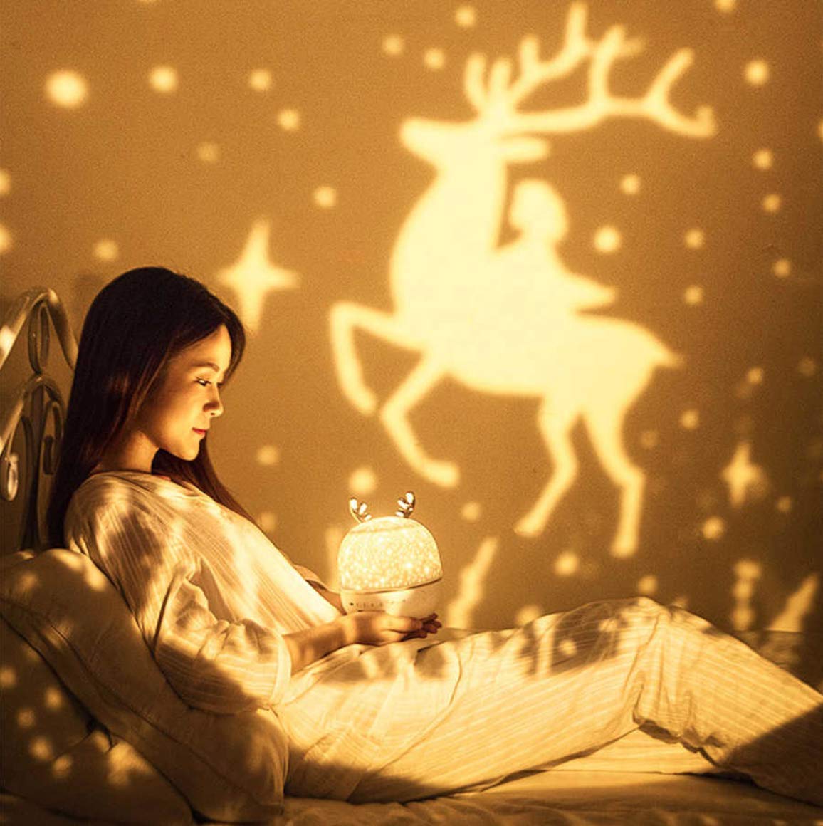 Deer Star Night Light Projector for Kids - Image 4