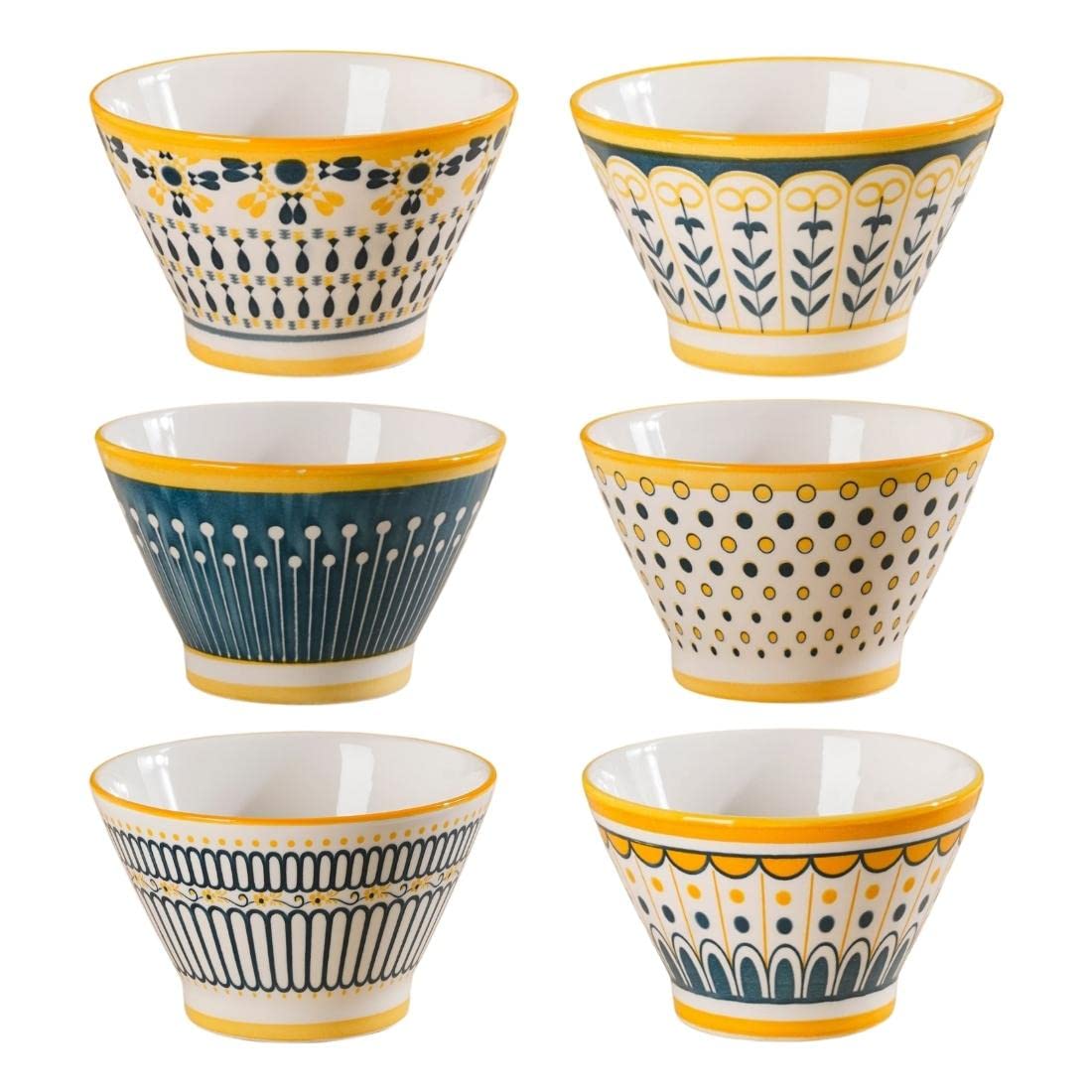 Ceramic Ramen Bowls Set of 6 (350 ml each) - Image 3