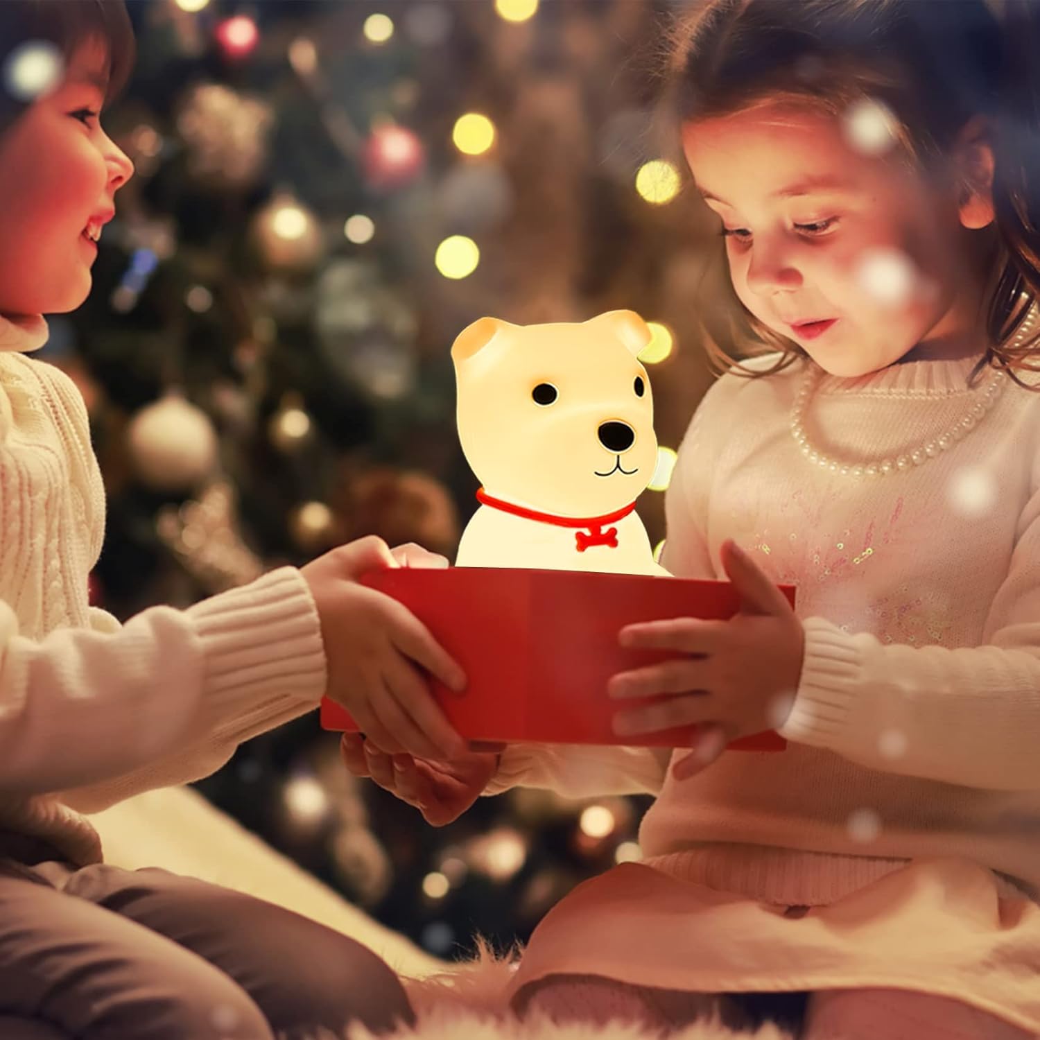 Rechargeable Silicone Dog Night Lamp for Kids - Image 5