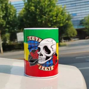 Love Lost Barrel Shaped Ashtray