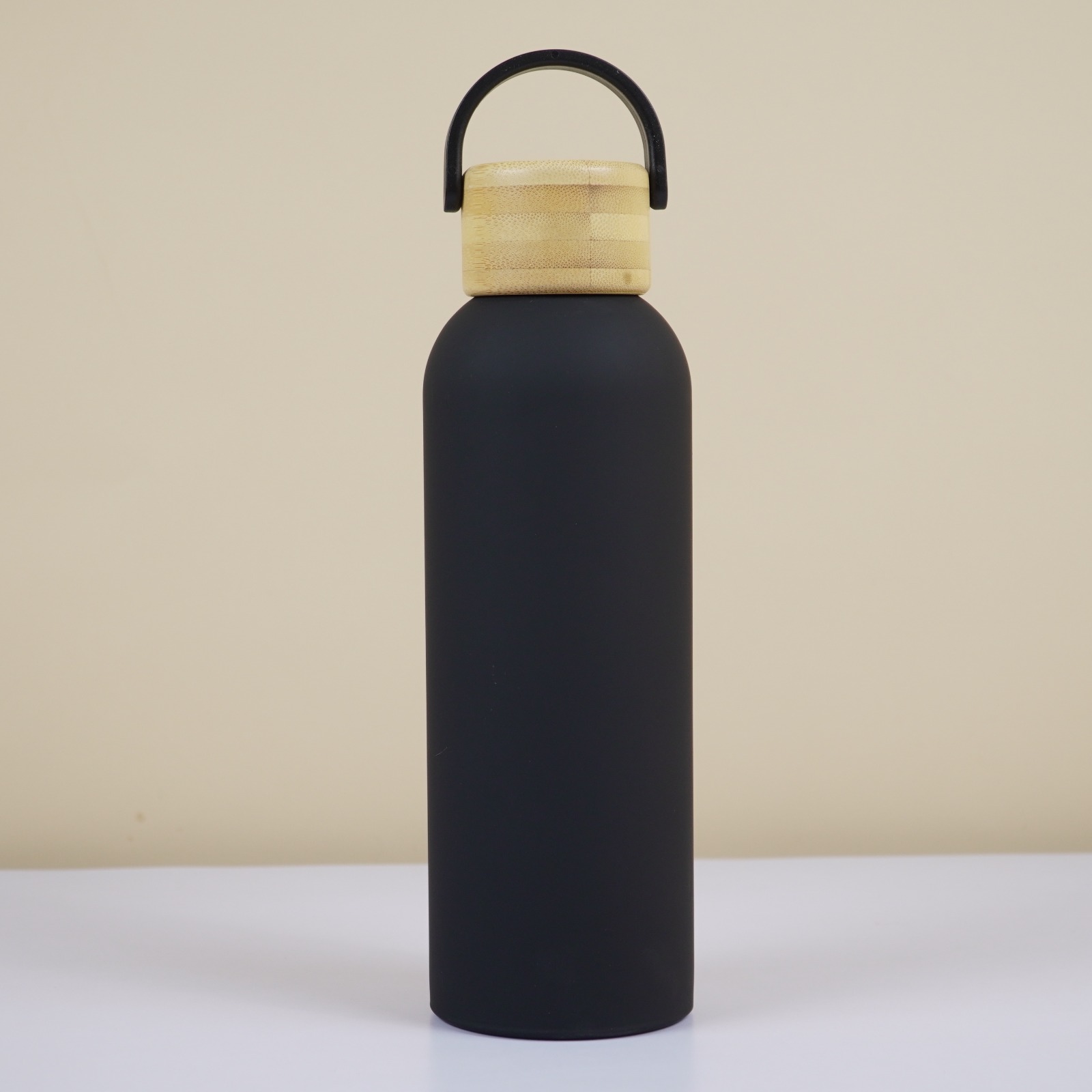 500 ML Insulated Water Bottle with Natural Wooden Lid(Black, Green only) - Image 13