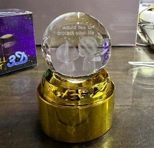 Rotating Crystal Ball Lamp(Random Design Only) - Image 12