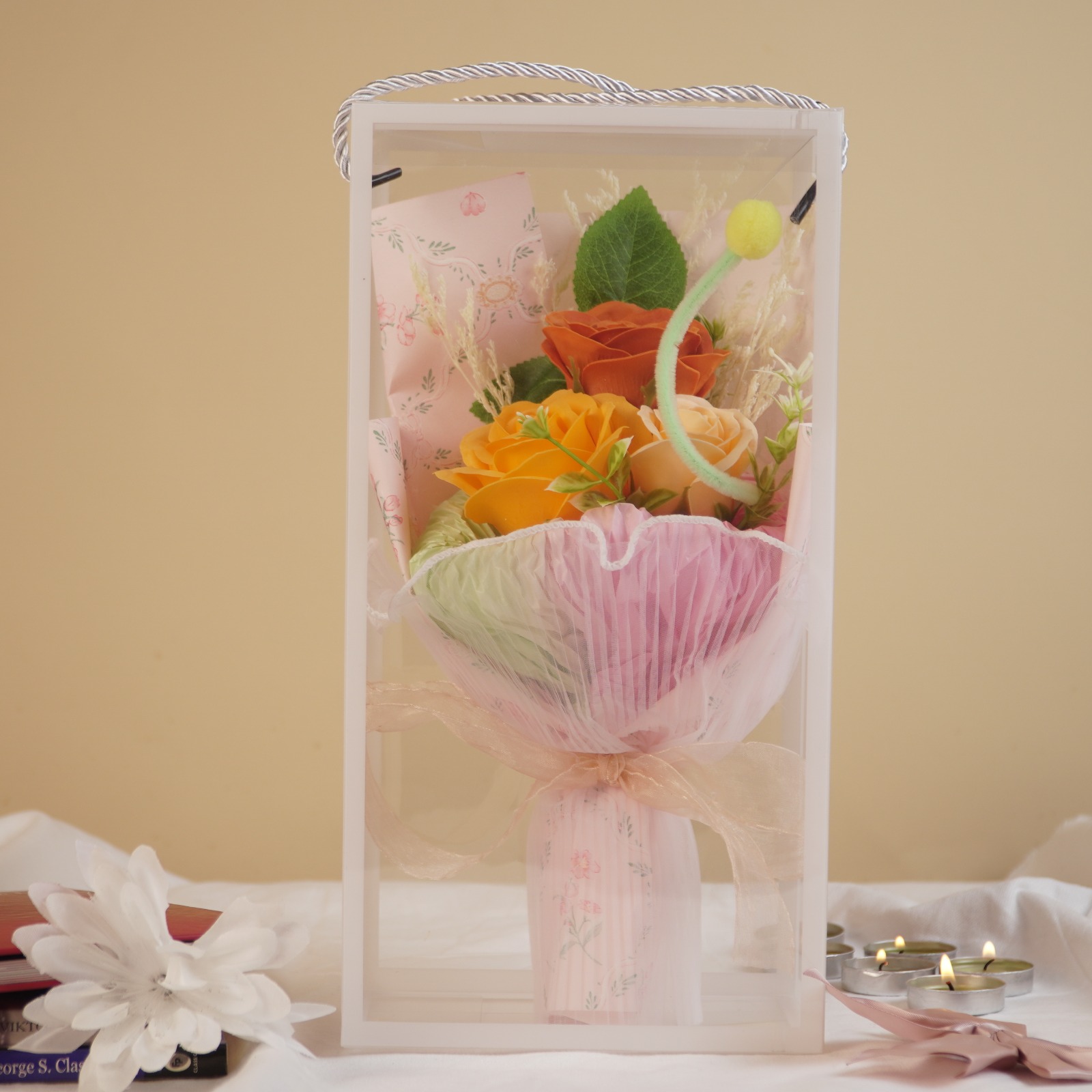 Valentine Day Flower Bouquet(random color only) - Image 9