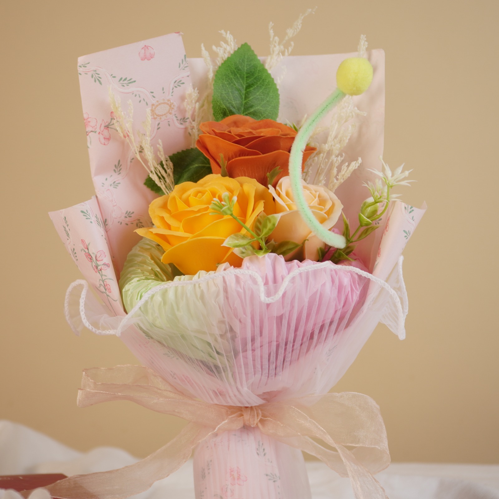 Valentine Day Flower Bouquet(random color only) - Image 3