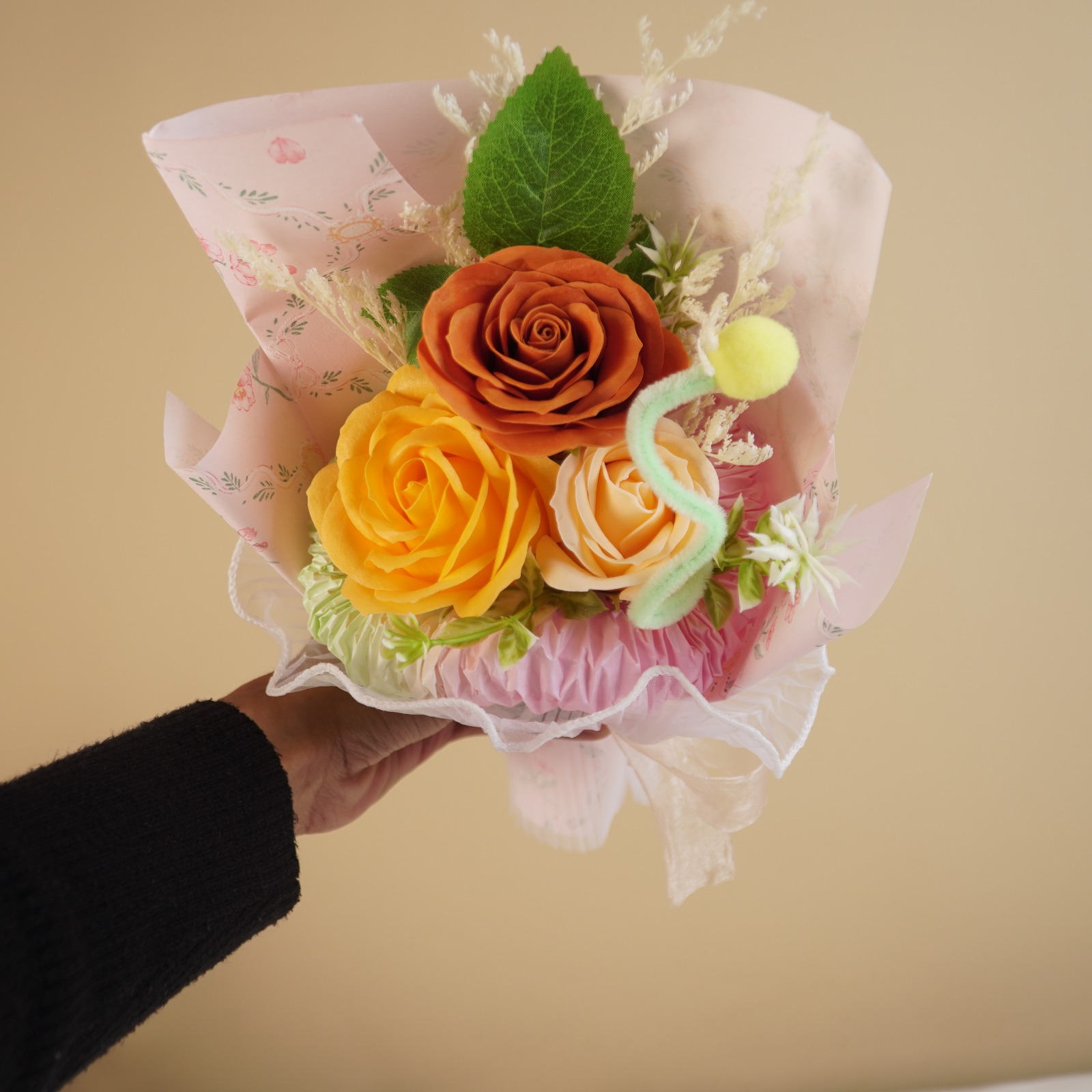 Valentine Day Flower Bouquet(random color only) - Image 4