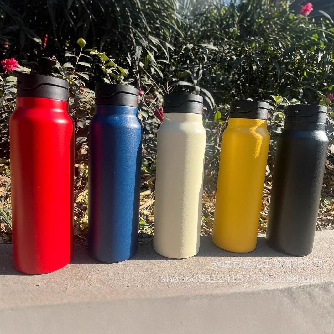 800 ml Double Wall Vacuum Insulated sports Bottles with Magnetic Cell Phone Holder - Image 6