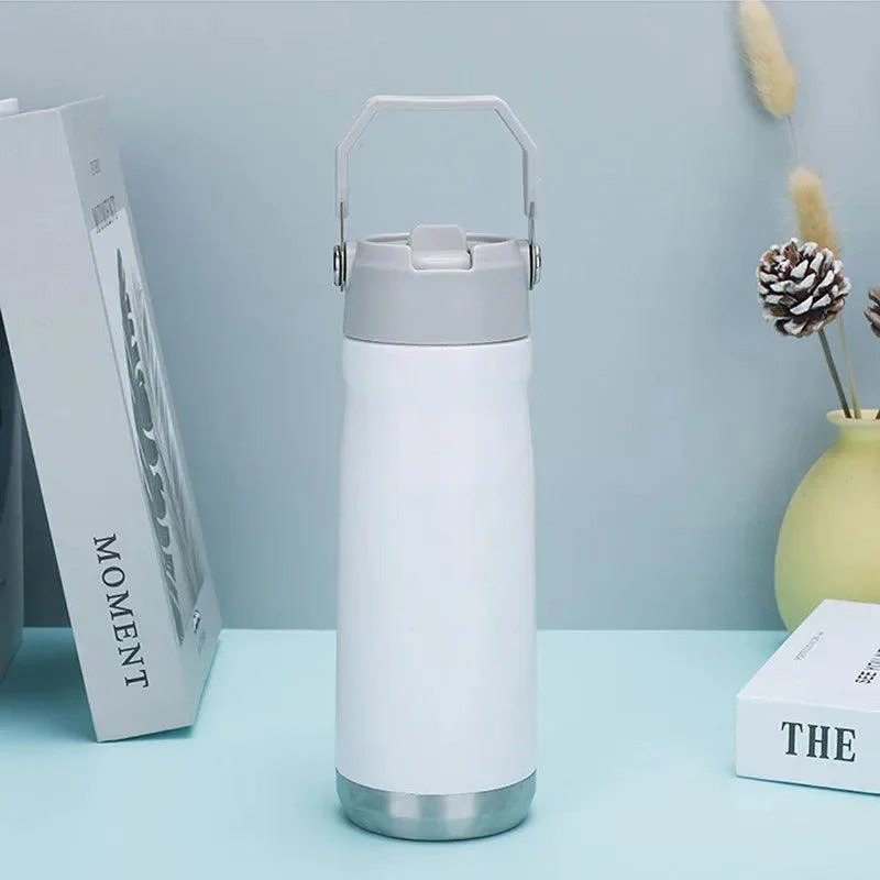 650 ml Cross Border Handheld Sports Water Bottle(random color only) - Image 3