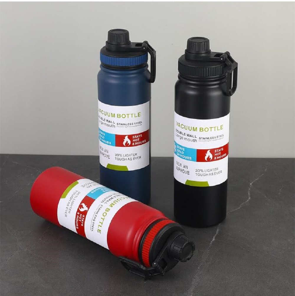 800ml Vacuum Insulated Stainless Steel Thermal Bottle(random color only) - Image 15