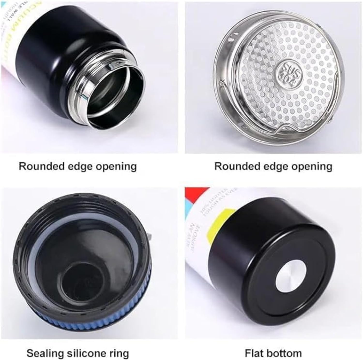 800ml Vacuum Insulated Stainless Steel Thermal Bottle(random color only) - Image 8