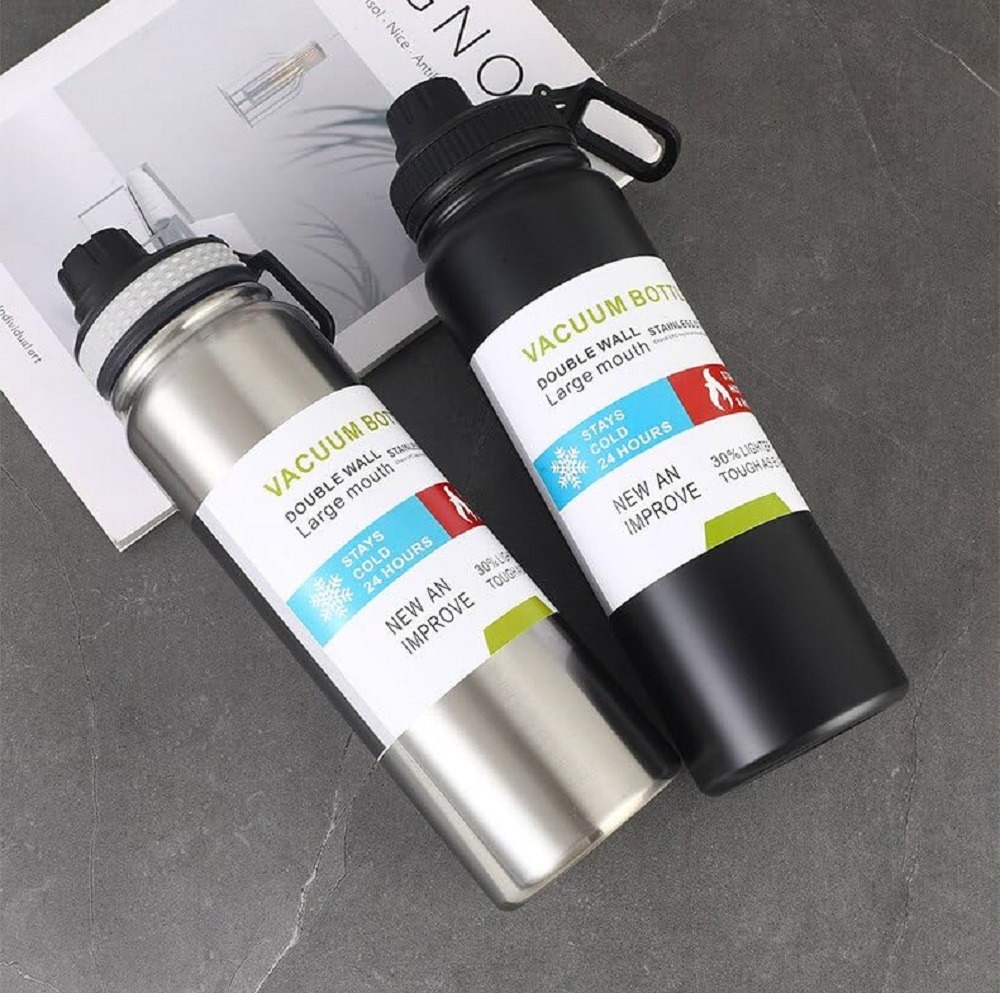 800ml Vacuum Insulated Stainless Steel Thermal Bottle(random color only) - Image 3