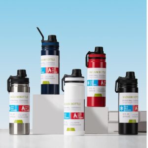 800ml Vacuum Insulated Stainless Steel Thermal Bottle(random color only)