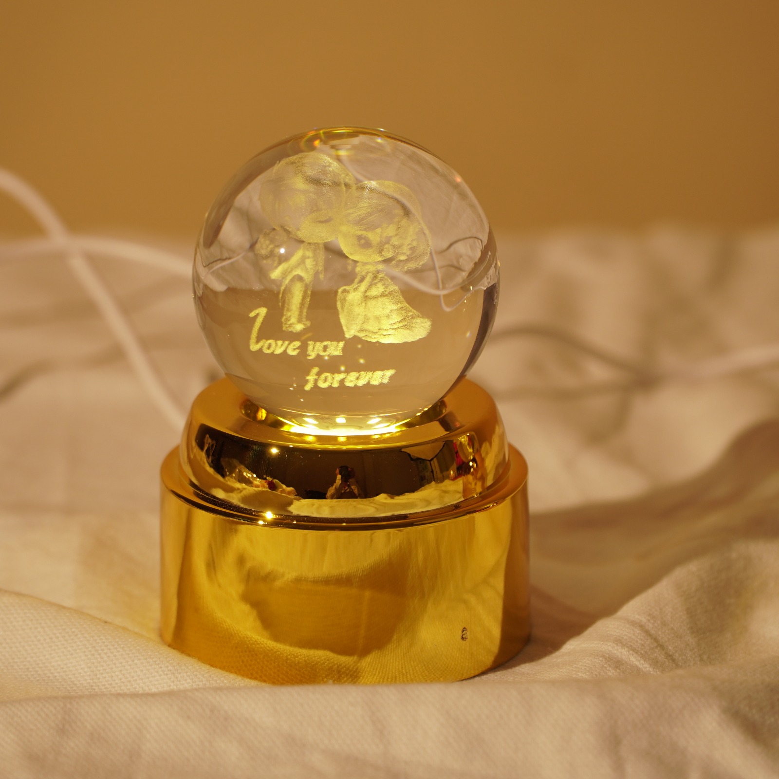 Rotating Crystal Ball Lamp(Random Design Only) - Image 5