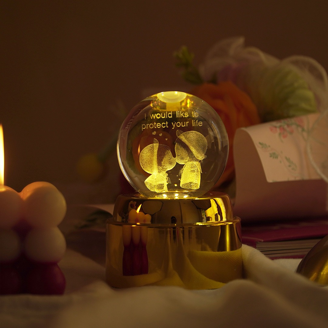 Rotating Crystal Ball Lamp(Random Design Only) - Image 16