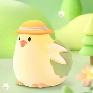 Silicone Chicken Rechargeable Silicone Night Lamp - Farm Animal Lamp, Kids Night Light, Nursery Decor, Birthday Gift, Silicone LED Light