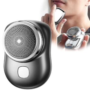New upgraded Rechargeable Mini Electric Shaver for Unisex | Cordless Portable Beard Trimmer | Pocket Size Razor | Wet & Dry Beard Shaving Machine | Travel Grooming Kit | Portable USB Multipurpose Hair Trimmer for Body & Face| Shaving Machine| Silent Men’s Shaving Grooming Kit| Instant Hair Remover